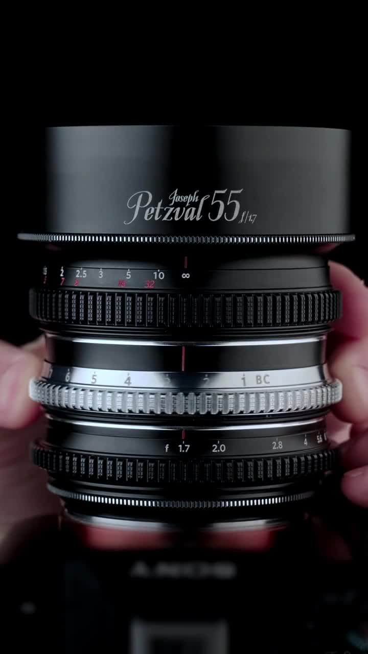 Joseph Petzval 55 f/1.7 Focus-coupled Bokeh Control Art Lens