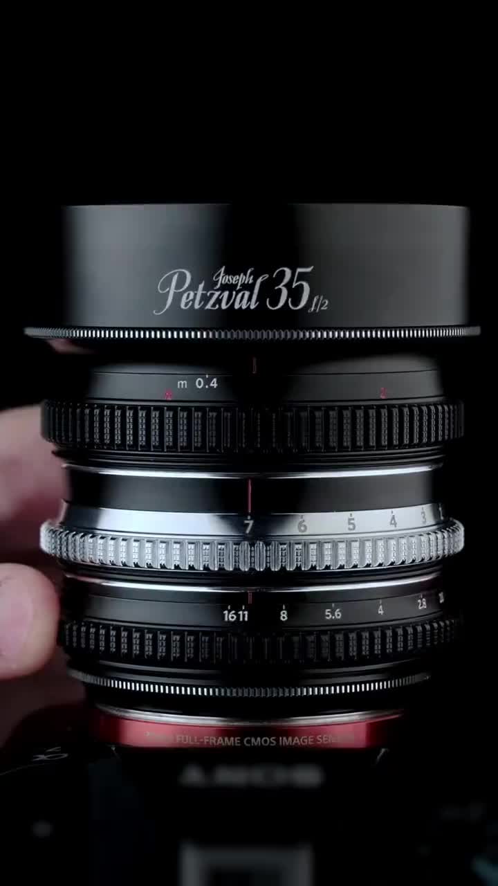 Joseph Petzval 35 f/2 Focus-coupled Bokeh Control Art Lens