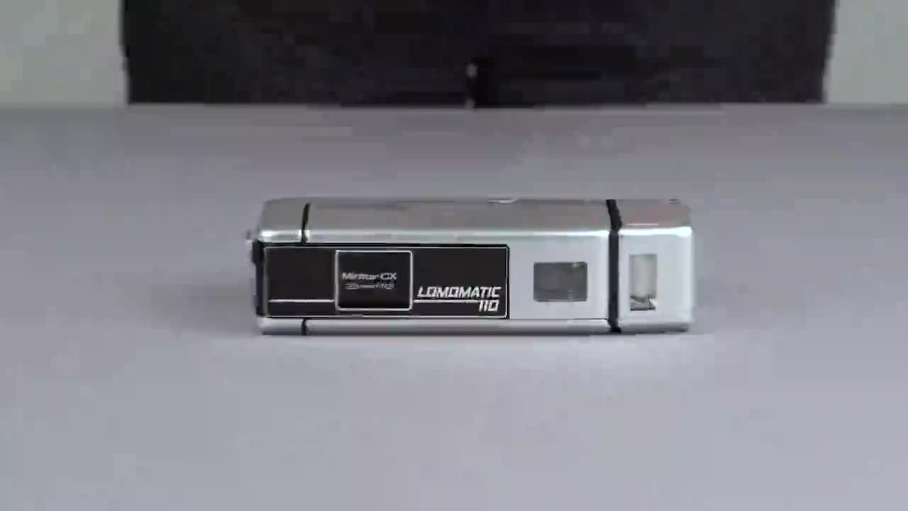 フィルムカメラ Lomomatic 110 Camera Golden Gate Lomography Lomomatic 110 Camera - Golden Gate Edition — Glazer's