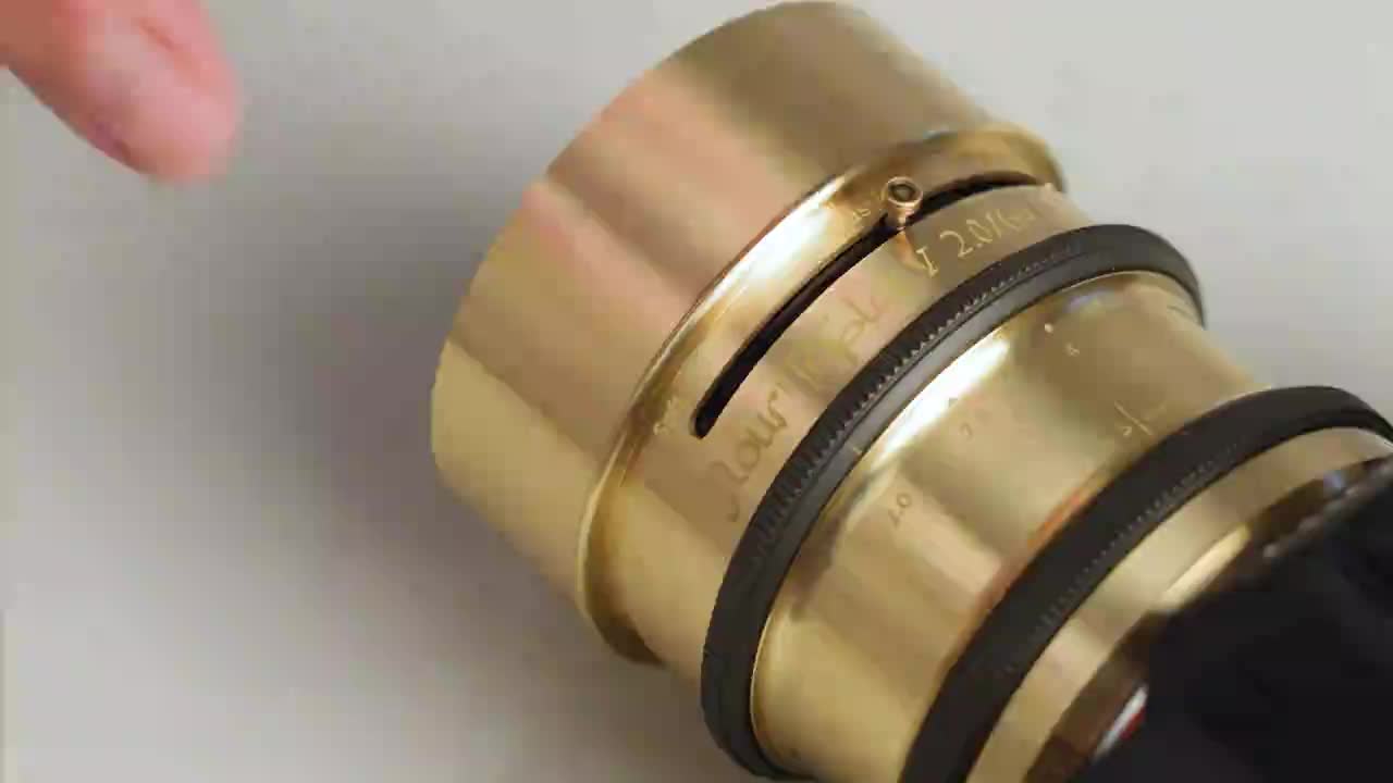 Nour triplet V 2.0/64 Bokeh Control Art Lens Brass, Nikon Z Mount