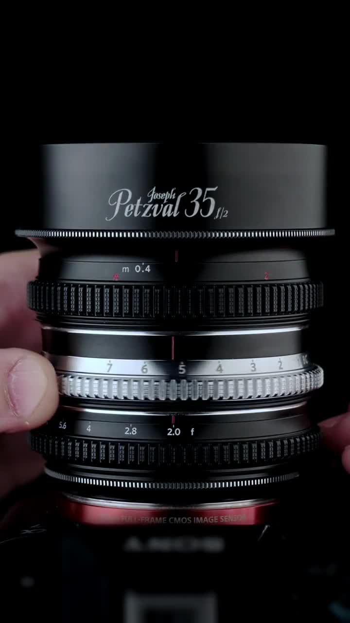 Joseph Petzval Focus-coupled Bokeh Control Art Lens Five Lens